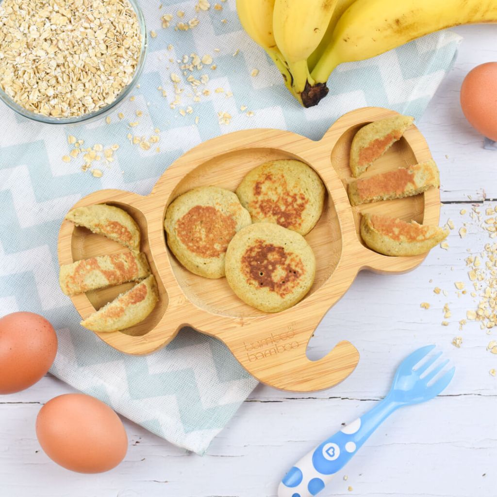 Banana oat pancakes    